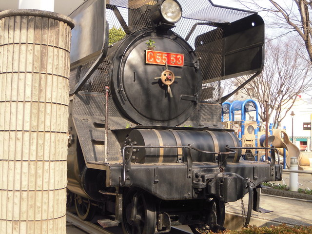 写真は大分市の若草公園にある蒸気機関車ｃ5553です 矢島の日記